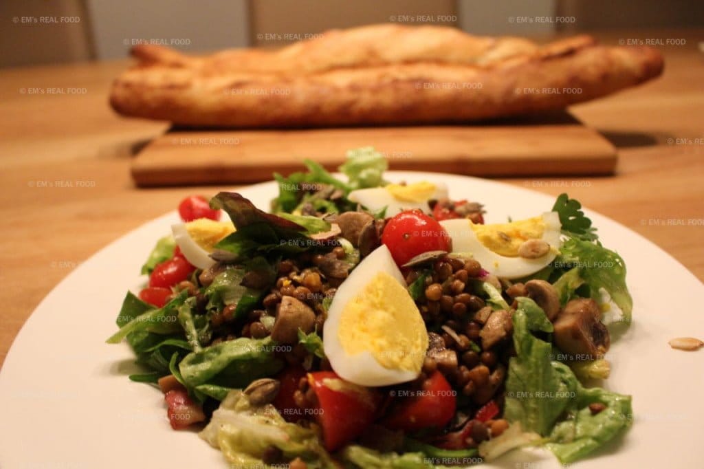 Salade paysanne à ma façon