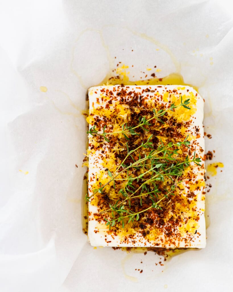 Ovengebakken feta