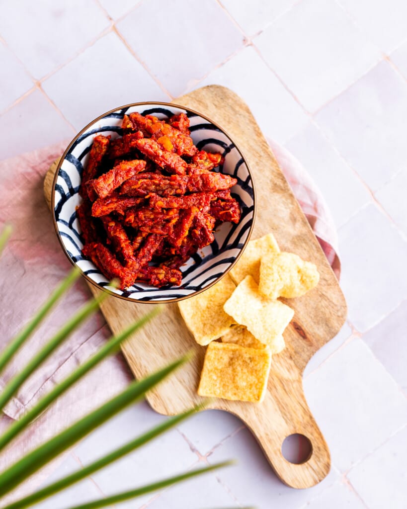 Pittige tempeh goreng