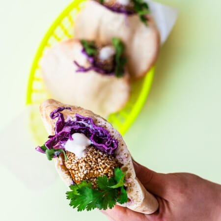 Falafel zoete aardappel
