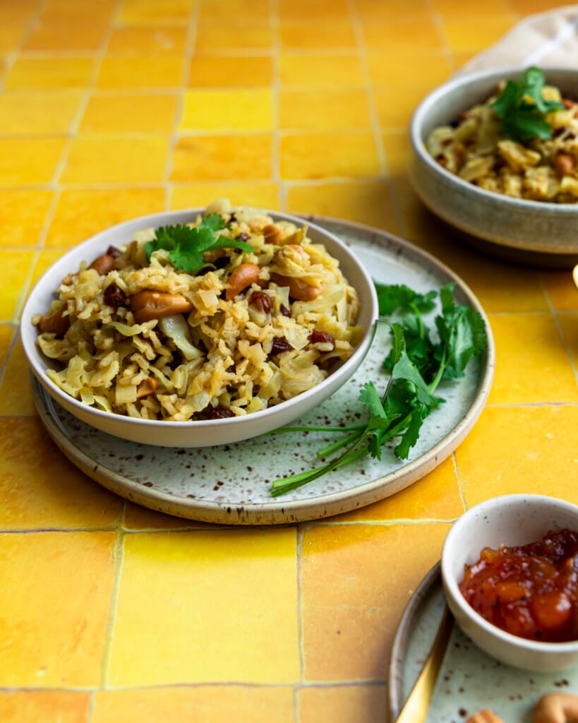 Vegan biryani 