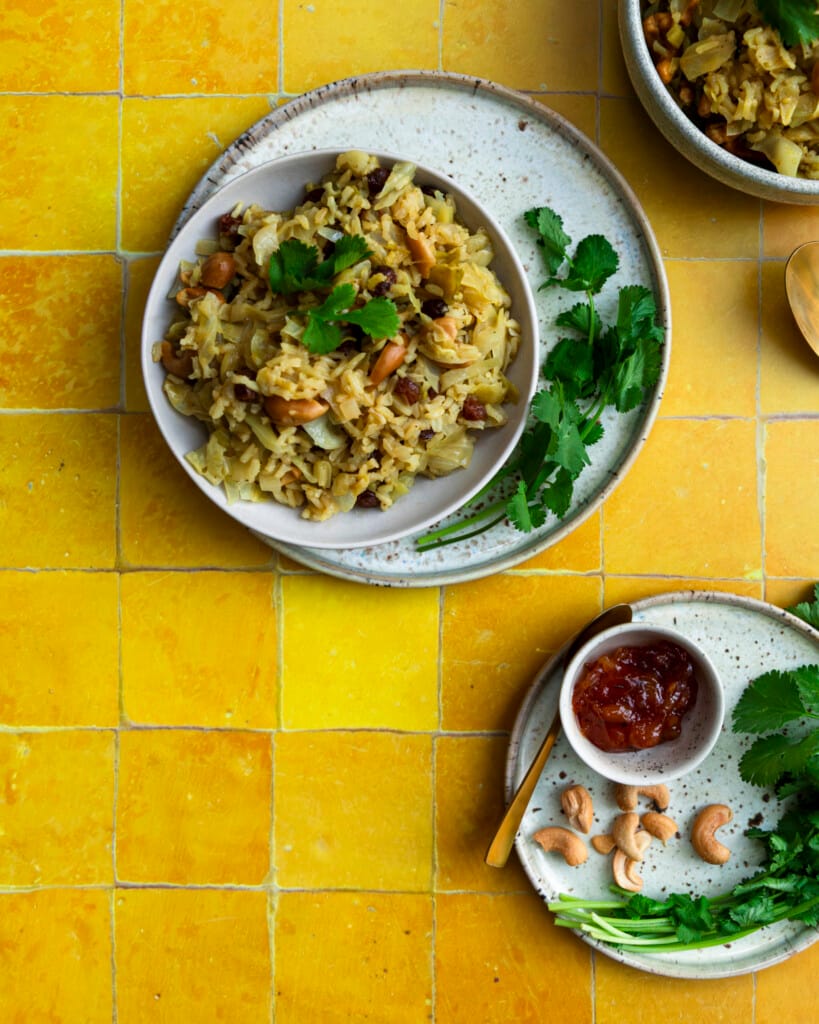 Vegan biryani 