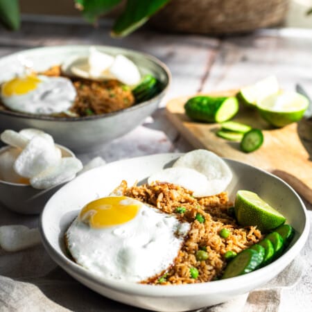 Nasi goreng met bloemkool