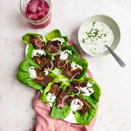 Slacups met ovenkebab
