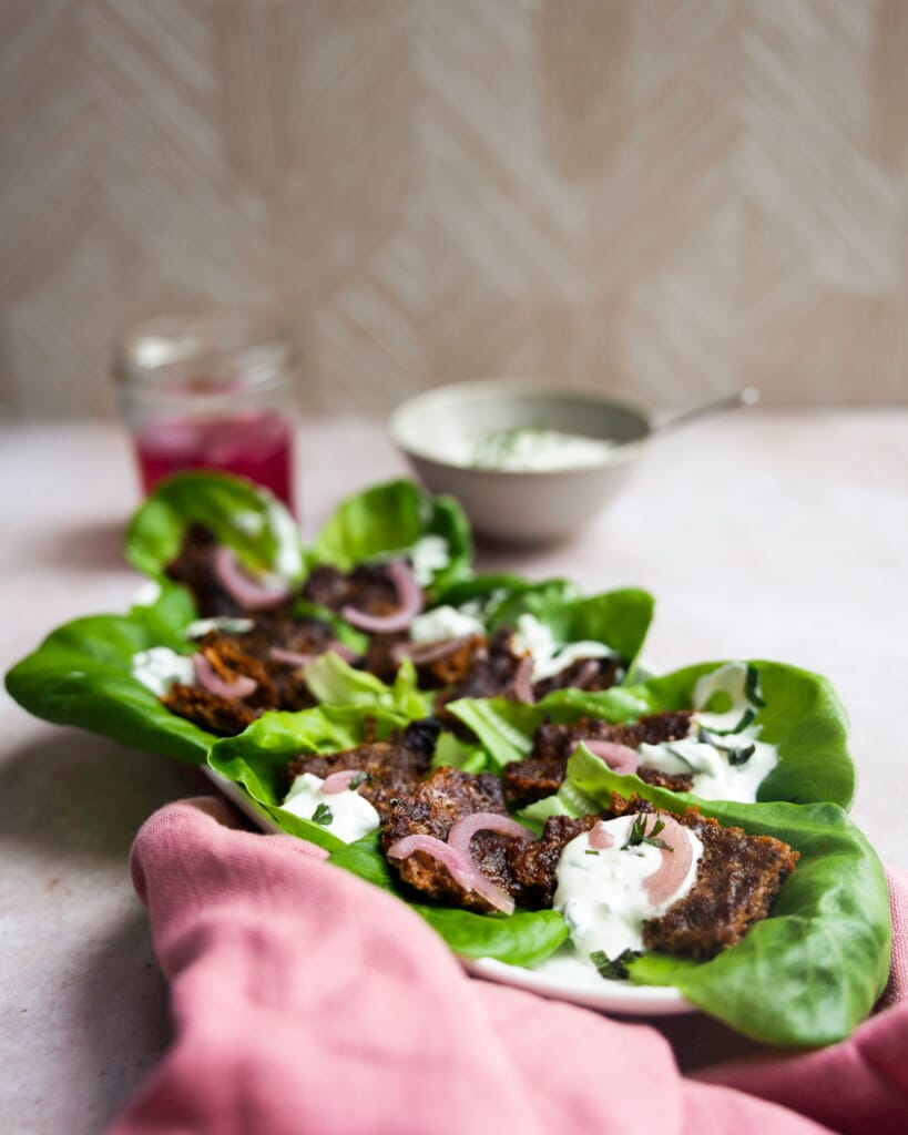 Slacups met ovenkebab 