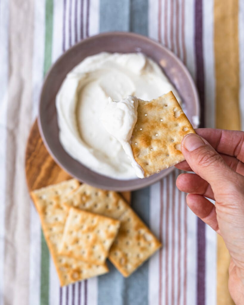 Whipped feta